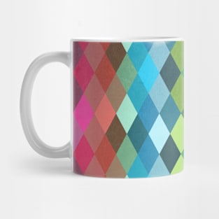 Diamond Color Spectrum Pattern Mug